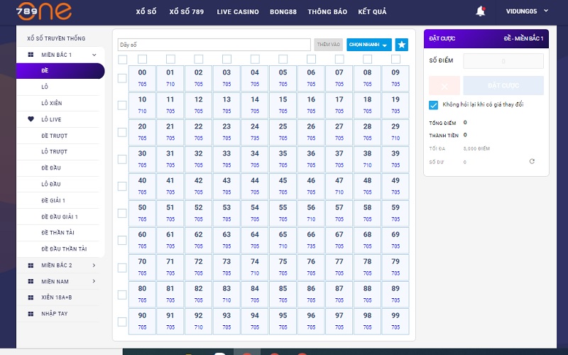 Cách tham gia đánh đề online tại LD789 | One789 | VN789