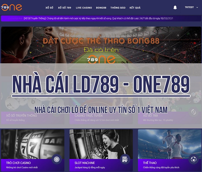 Nhà cái LD789-one789